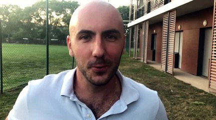 Coupe de France - Julien BERNARD (FC Bords de Saône) réagit après le tirage du 3ème tour