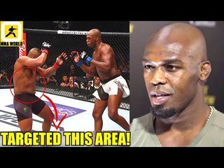 Jon Jones used this trick to land the perfect head kick that KO'ed Daniel Cormier,GSP at 155?