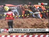 Sejumlah Mobil Terbalik di Kejurnas Offroad Batulicin