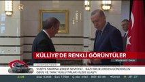 Külliye'deki renkli görüntüler kameralara yansıdı