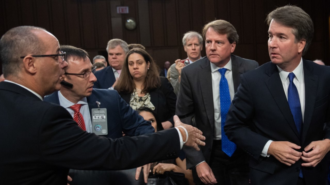 Brett Kavanaugh Snubs Parkland Victim's Father's Handshake Attempt At Hearing