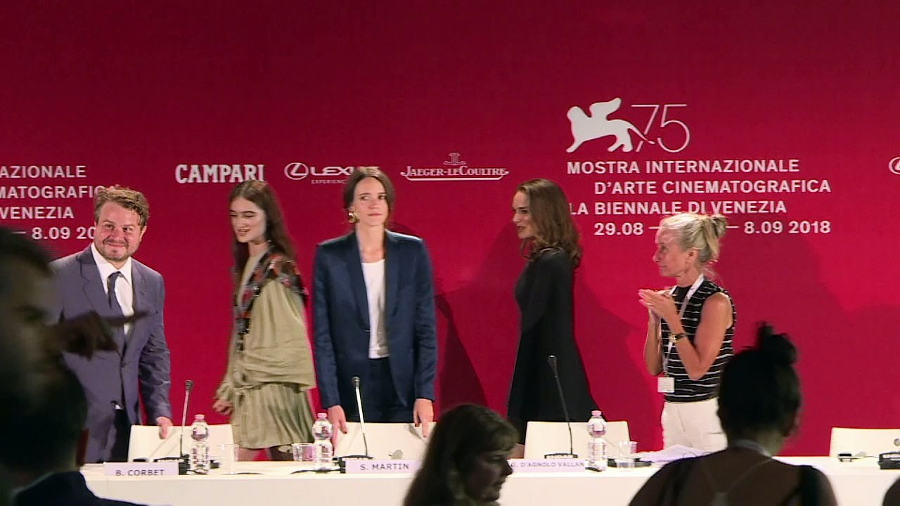 Brady Corbet presents 'Vox Lux' at Venice film festival