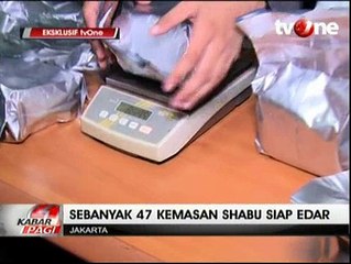 Polisi Gagalkan Transaksi  47 Kg Sabu