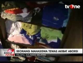 Aborsi, Mahasiswi Tewas di Rumah Dukun Beranak
