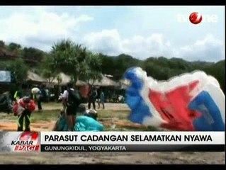 Parasut Gagal Terbuka, Seorang Penerjun Nyaris Tewas