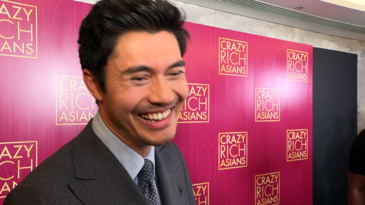 Henry Golding watches pimples in spare time!