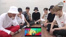 [Sub español] [BANGTAN BOMB] BTS 'IDOL' MV reaction