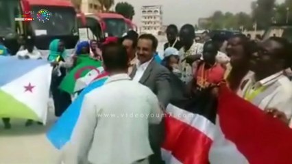 وفد شباب الدول العربية وحوض النيل يزور معبد عرابة ابيدوس بسوهاج