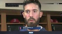 Red Sox First Pitch: Rick Porcello Embraces Hitting