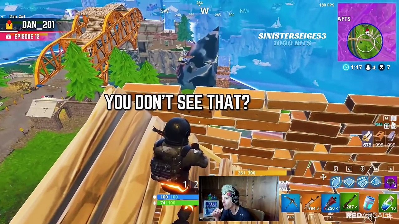 Ninja Reacts To TOP 250 FUNNIEST FAILS IN FORTNITE | Fortnite Highlights & Funny Moments
