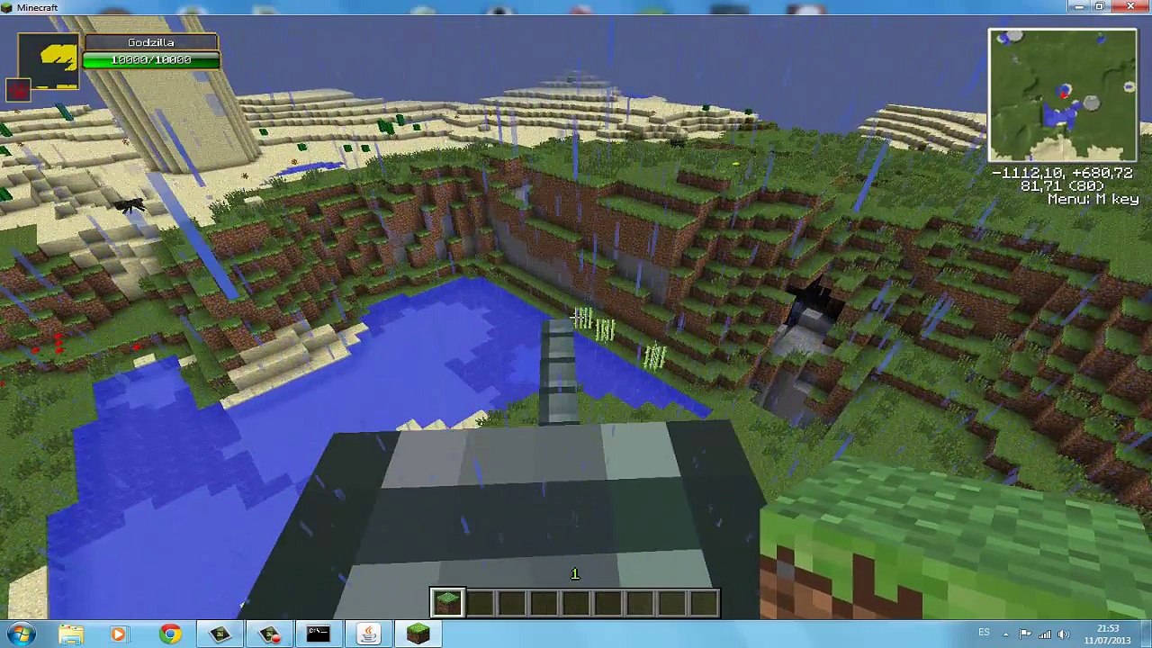ADELANTO SERIE DE MODS MINECRAFT - GODZILLA