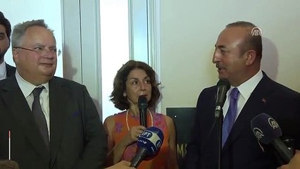 Yunan Bakan F-16’ları işaret edince Bakan Çavuşoğlu: Endişelenmeyin