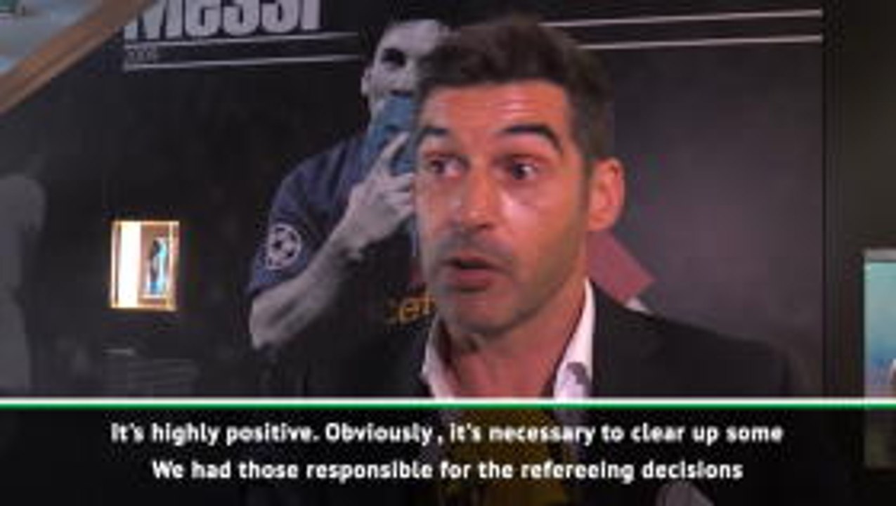 VAR good for football - Shakhtar coach Fonseca