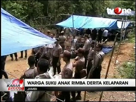 Atasi Kelaparan Suku Anak Rimba, TNI-Polri Kerahkan Bantuan