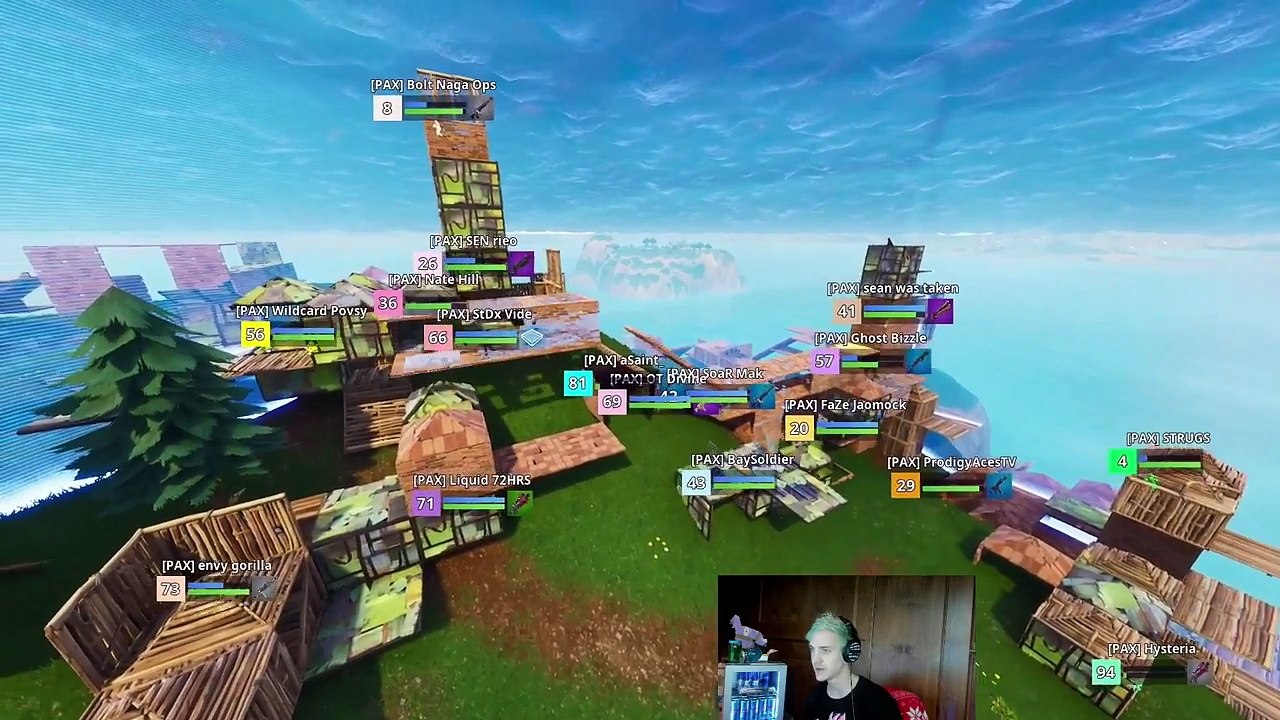 NINJA REACTS TO NICK MERCS KILLING TFUE, TENNPO, POACH, AND HYSTERIA!