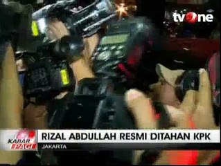 KPK Tahan Rizal Abdullah, Tersangka Kasus Wisma Atlet