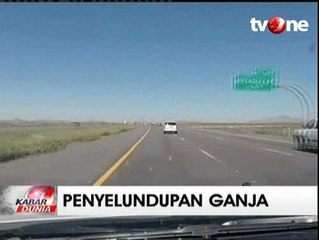 Aksi Polisi Arizona Kejar Pengedar Ganja