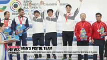 ISSF World Championship... South Korea women's and men's team both grabs gold