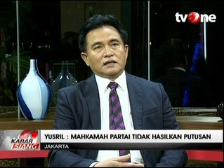 Yusril SK Pengesahan Munas Ancol Belum Ada