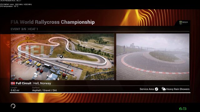 DiRT 4 FIA World RallyX Champs Ev3 Qual Q1 Hell Norway
