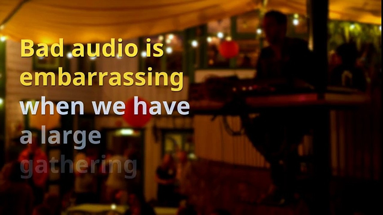 THINGS TO KNOW BEFORE RENTING AN AUDIO EQUIPMENT