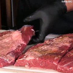 This video makes me so hungry Credit: Ballistic BBQ