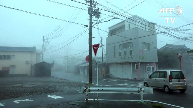 Tifón Jebi deja una decena de muertos y daños en Japón
