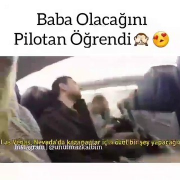 Baba Olacağını Pilot Anons Edince Öğrendi