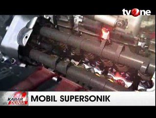 Kehebatan Mobil Supersonik Bloodhound SSC