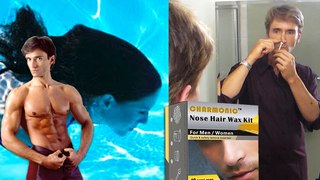 BEST NOSE HAIR WAX KIT & SWIM INTO SHAPE | Fit Now with Basedow