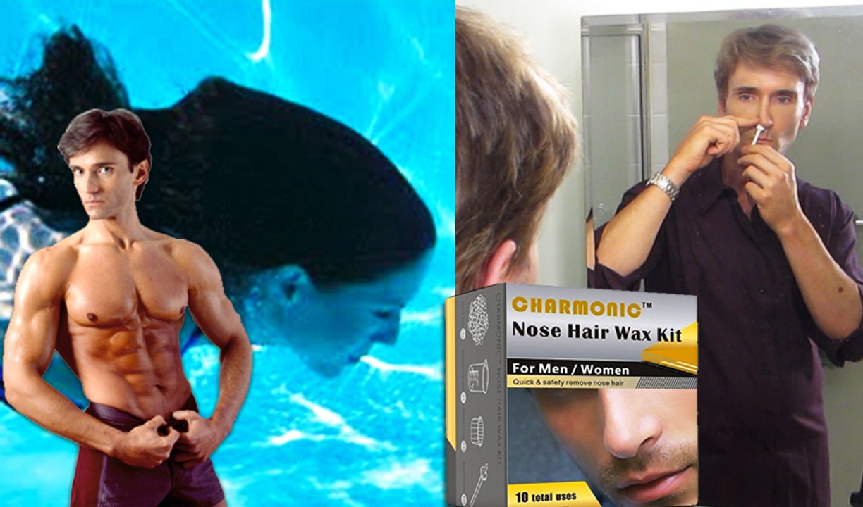 BEST NOSE HAIR WAX KIT & SWIM INTO SHAPE | Fit Now with Basedow