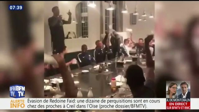 Benjamin Lecomte bizuté par les Bleus pour sa première à Clairefontaine