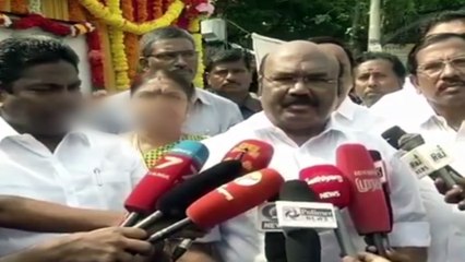 கண்ட இடங்களில் எல்லாம் போராட கூடாது.. அமைச்சர் ஜெயக்குமார்-வீடியோ