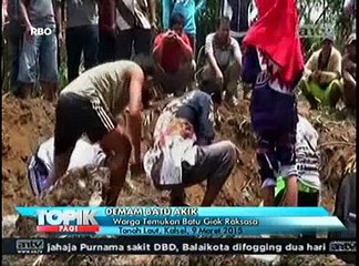Batu Giok Raksasa Ditemukan di Tanah Laut