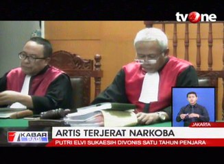 Dhawiya Zaida Putri Elvi Sukaesih Divonis Satu Tahun Penjara