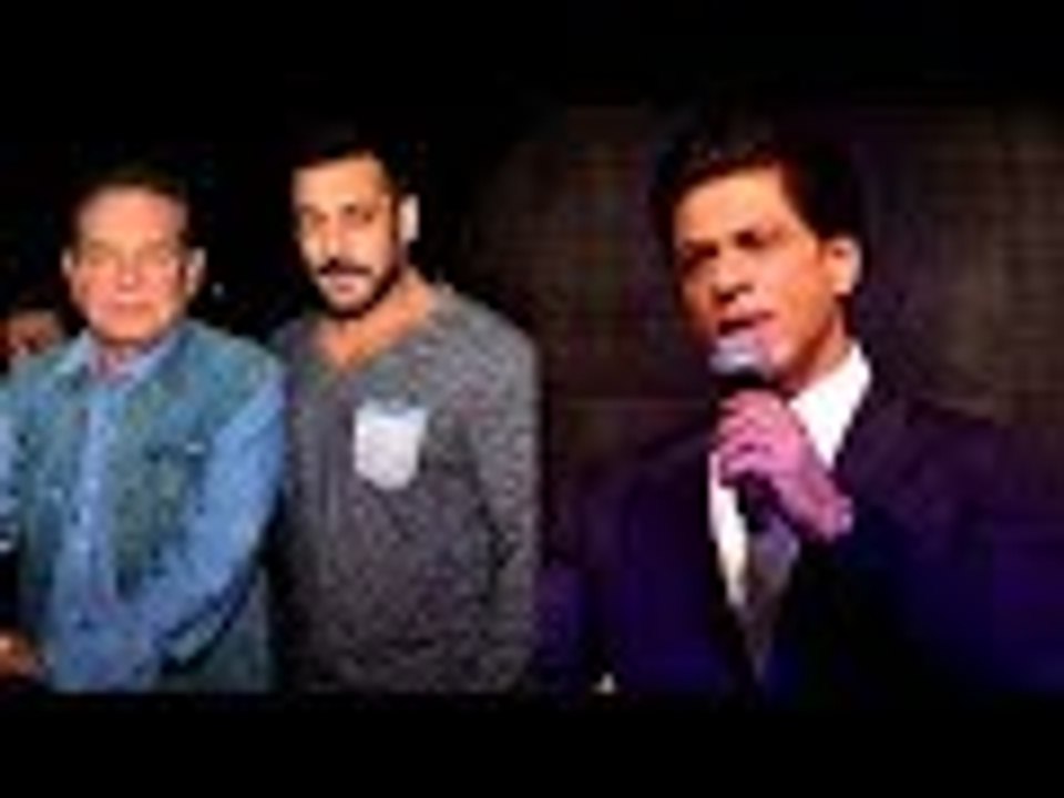 Shah Rukh Khan Credits Success To Salim Khan, Says Will Go Wherever Salman Tells Him To