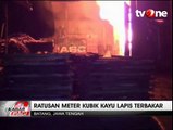 Pabrik Kayu Lapis di Batang Ludes Terbakar