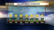 Temperatures increasing into the weekend