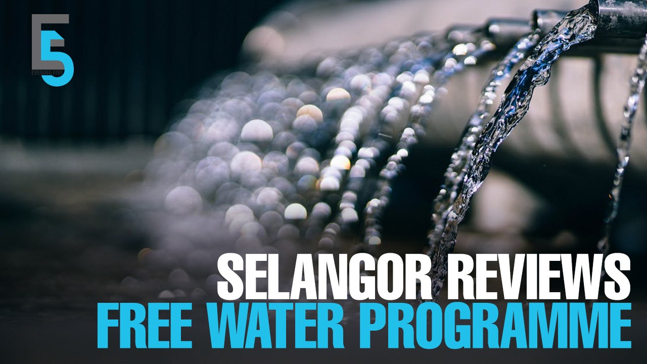 EVENING 5: New water tariffs for S’gor in Nov