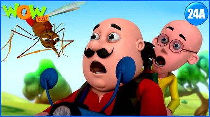 Motu Patlu in Hindi | Giant Mosquitoes | Cartoon for Kids | Wow Kidz