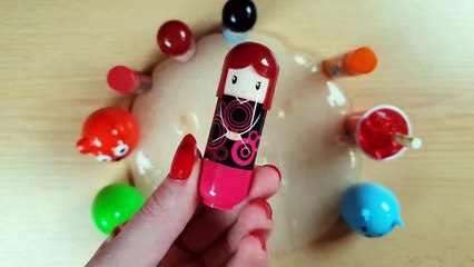 Mixing Lip Balm into Slime | Izabela Stress
