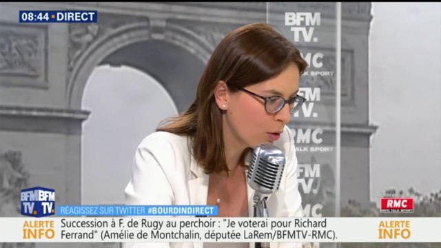 Richard Ferrand au perchoir? Je voterai pour lui (...) Il n'est pas mis en examen , déclare la députée Amélie de Montchalin (LaRem)