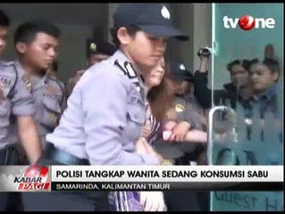 Kedapatan Nyabu, Perempuan Ini Mengamuk Saat Ditangkap