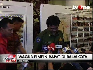 Ahok Terkena DBD, Wagub Pimpin Rapat di Balai Kota