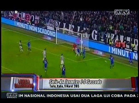 Juventus Hempaskan Sassuolo 1-0