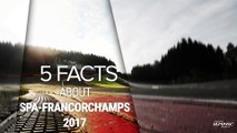 5 facts about 2017 4 Hours of Spa-Francorchamps