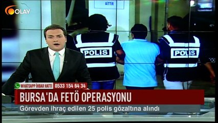 Bursa'da Fetö operasyonu