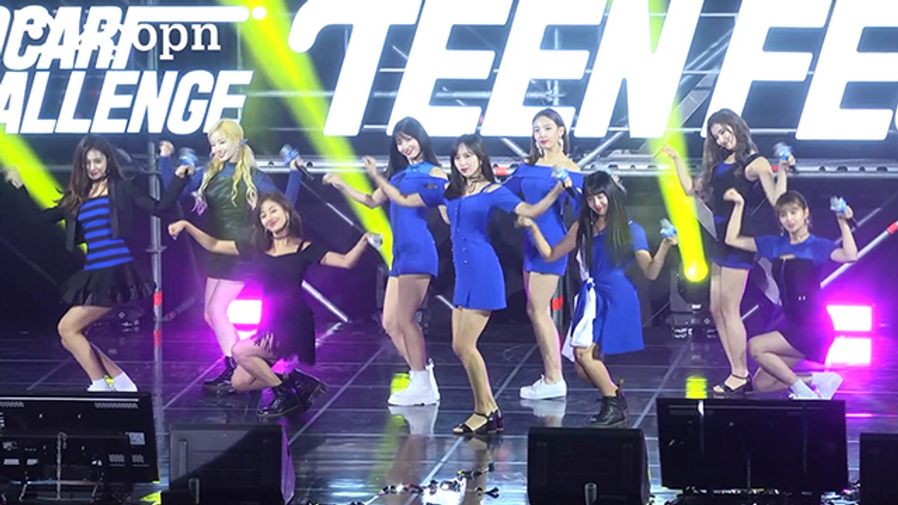 20180904 TWICE 寶礦力水得表演活動 (訪問與三首歌)