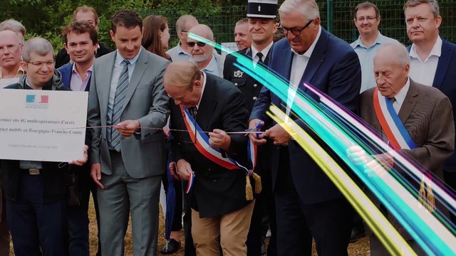 Inaugurations des deux premiers sites 4G multi-opérateurs en Bourgogne-Franche-Comté