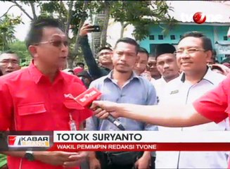 tvOne Kembali Salurkan Bantuan untuk Korban Gempa Sumbawa